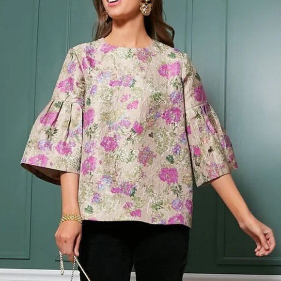 Tuckernuck Duchess Harper Bell Sleeve Blouse - Picture 1 of 6